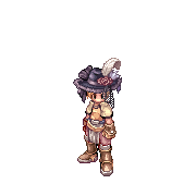 Costume Lady's Feather Hat ingame preview